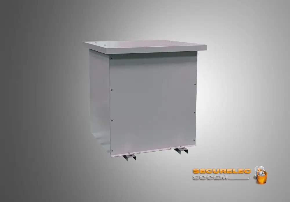 Photo coffret IP23 pour transformateur triphasé et monophasé