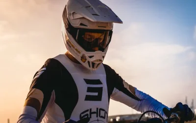 Dylan Langagne à l’Enduropale en moto électrique