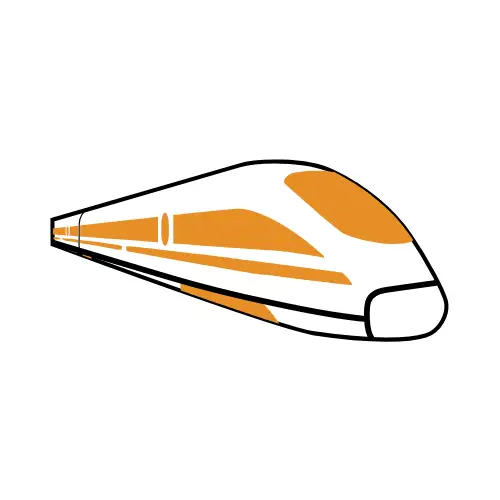 icone d'un train pour la proximité de l'entreprise SECURELEC SOCEM de différentes gares